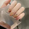 14Tips Cobertura Completa Gradiente Gradiente Autocolantes Adesivos Adesivos Decorações DIY para Flores de Beleza Nail Art Polonês Planície Adesivos