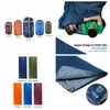 5 Renkler 190 * 75 cm Açık Taşınabilir Zarf Uyku Tulum Seyahat Çantası Yürüyüş Kamp Ekipmanları Açık Dişli Yatak Malzemeleri CCA11712 20 adet
