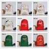 Kerst Sants Canvas Santa Sacks Candy Large Tassen Claus Xmas Gift Tas voor kinderen