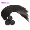 10A Menschliches Haar Bundles Mit Frontal-brasilianischen Gerade Reines Haar Bundles Mit Verschluss 13x4 Ohr Zu Ohr Spitze Frontal verschluss With1566371