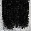Capelli umani ricci afro crespi brasiliani da 300 g in fasci di capelli per intrecciare in colore naturale da 8 a 30 pollici treccia senza massa di capelli di trama