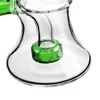 Bong Shisa Mini Dab Rig Rig Wasserrohr Glas 14 -mm -Gelenkbangerrohre Bubbler zum Rauchen von Recycler Tupferzubehör