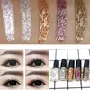 New Safety Professional Women Eye Pigment Korean Cosmetics Makeup Silver Rose Gold Color Liquid Glitter Eyeliner Shiny Eye Liner