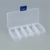 10 Grids Jewelry Storage Box Plastic Clear Display Case Organizer Holder for Beads Ring Earrings Jewelry