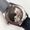 GF Factory CAL 1315 Watch Automatic Movement Watch بواسطة 43 مم ساتان أرضي من التيتانيوم المعدني النقش الأنيق C3 Luminous Tapphire Cryst2607