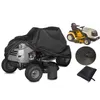 Tool Parts 70-Zoll-Rasenmäher-Traktor-Abdeckung, strapazierfähig, 210D Oxford, Staub, Regen, UV-Aufbewahrungsschutz, S/M – M
