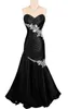 Vintage Black and White Suknie ślubne Syrenki Sweetheart Pleets Satin Proste Gothic Bridal Suknie Non White Custom Make Colorful Panna Młoda