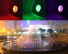 10W 12V RGB Underwater LED Light Floodlight IP67 1000lm 16 Färger Ändra med fjärrkontroll för fontän Pool Dekoration