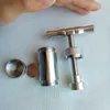 Metal Pollen Press Presser Compressor Cream Whipper Smoking Accessories Tool for herb Cigarette Hookah Bubbler wax dry