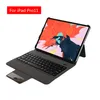 ultra thin all in one usb wireless abs bluetooth keyboard portfolio leather case for iPad pro 11 12.9