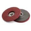 10 pieces Non-woven Abrasive Flap Disc 125 Angle Grinder Polishing Pad for Metal Polishing Deburring