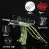 Professional Red Laser Slingshot Powerful Fishing Catapult Bow Stainless Steel Slingshot Outdoor Hunting Tool Accessories