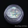 1 Box Ab Color Nail Paillette Mermaid Nail Flakes Glitter Manicure Star Heart Round Slider Nail Art Decor