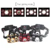 5 LED Headlamp 40000 Lumenów T6 LED aluminium Stopu Zoomable Long Shot Reflektor Akumulator 4 Tryb Palnik Wodoodporny