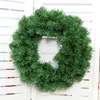 2018 Рождество Зеленый Венок двери Wall Christmas Главная Xmas Party украшения ветками сосны Y18102609