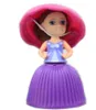 2018 12st / lot Mini Magical Cupcake Princess Dolls Dofted Princess Doll Reversible Cake Transform till Princess Doll med Retail Box FedEx