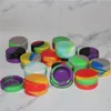 32mm 3ml couleur non solide couleur Pure cire antiadhésive silicone dab conteneur herbes sèches pots Dab forme ronde Silicone Container8055492