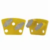KD-A70 diamante Moagem Pads Diamante Grinding Disc com segmentos dois tambores para betão e Terrazzo Piso 9 Pieces Uma Set