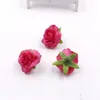 20st Färska och konstgjorda blommor liten te knoppsimulering liten te rose siden blommor dekoration blommhuvud diy tillbehör d1908413153