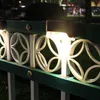 Luzes de deck solar Lâmpada LED Lâmpada ao ar livre Iluminação à prova d'água para escadas do pátio Jardim Pathway Yard6019407