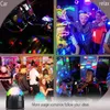 UMLIGN1688 Ljudaktiverad roterande disco Ball Party Lights Strobe Light 3W RGB LED-scenljus till julhem KTV Xmas Bröllopshow