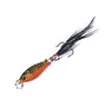 2016 HENGJIA 200pcs Kurşun yem Balıkçılık lures Isca yapay balıkçılık Kurşun kafa jig Balık Lure metal Bait 6.4g 4 renk mücadele