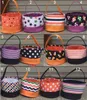 Stuff Sacks Halloween Candy Basket Polka Dot Handbag Put Eggs Storage Print Bucket Packs