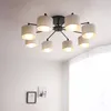 LED-Deckenleuchter für Wohnzimmer, E27-Kronleuchter, Beleuchtung mit Lampenschirmen, Esszimmer-Kronleuchter, moderne Küchenlampen