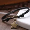 Red Coffee and Black Wax Rope Anklet Barefoot Sandals Accessories Foot Chain Jewelry Vintage Anchor Ankles for Women Men