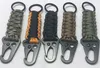 120pcs exterior Paracord Corda Keychain EDC Survival Kit Cord corda cadeia de militares essenciais de emergência para caminhadas Camping 5 cores