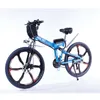 Güçlü katlanabilir Elektrikli Bisiklet ile 13AH Lityum-İyon pil 350 W 26 inç tekerlek e bisiklet hızlı Pil Şarj Cihazı hazır stok
