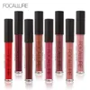 FOCALLURE Waterproof Long-lasting Lip Gloss Pigment Dark Purple Black Red Velvet Matte Liquid Lipstick 25 colors 150pcs/lot DHL