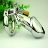 40/45/50 for choose metal Padlock CB6000 chastity device BDSM Virginity Belt bondage Penis Ring Lock Cock Cage sex toys for men