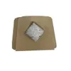 PHX Blocco per lucidatura pavimenti in cemento Piastre abrasive in metallo a bloccaggio rapido con singolo segmento quadrato Utensili abrasivi diamantati PHX 12 pezzi