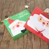 크리스마스 선물 포장 카톤 사용자 정의 상자 대형 접이식 산타 클로스 케이크 트랙 타티 ydineren verjaardag 10pcs