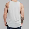 Tank Top Mannen Fitness Vest Print 2019 Mode Gyms Singlet Canotte Bodybuilding Stringer Muscle Guys Mouwloos Vest