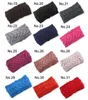 31 Colori fascia per la testa più calda per donne per donne039s lana in lana fascia in maglia per capelli a margine Flower Winter 20193708268