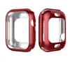 Rama Platerowanie Ochronna Skorupa dla Apple Watch Series 4 40mm 44mm Soft TPU Ochraniacze Pokrywa akcesoria zderzak