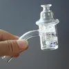 2021 Carb Cap Hookahsドームのないネイル25mmボウル10mm 14mm 18mmの男性女性90度のバケツ