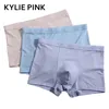 Kylie rosa mens underkläder boxare högkvalitativa modala cuecas boxare män boxer boxershorts elastiska midja manliga trosor calzoncillos