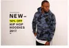 Mode- Blauw Camouflage Hoodie Mannen Mode Hip Hop Sweatshirts Merk Orignal Design Casual Turn-down Collar Trui voor mij Herfst