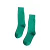 1lot5pairs 100% Baumwolle Frauen Socken Mode Sexy Neue Dame Frau Lange Sport Socke Casual Business Atmungsaktiv Schweiß Warme socken Birthd223h