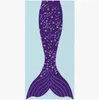 Mermaid Tail Beach Handduk Rektangel Mikrofiber Duschhanddukar Tecknade filtar Yoga Mats Badhanddukar Robes Body Wraps Swim Shawl Tlzyq664