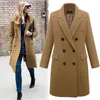 2019 جديد الشتاء المرأة الصوف الاصطناعي معطف الترفيه فضفاض متوسط ​​طول معطف الصوف XL-6XL أحجام CC231