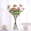 高シミュレーション蓮の花シミュレーションの花偽の家の装飾花瓶の配置