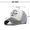 DSQBOSSD2 Panel Hip Hop Rattlesnake Printed Hat Couple Hat Man Woman Cotton Baseball Cap Do Old Pirate Anchor Capra Washing Cap8566400