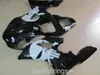 ZXMotor Free Custom Fairing Kit för Yamaha R1 2000 2001 Svart Vit Fairings YZF R1 00 01 GD26