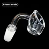 4mmThick 90 Graden Quartz Banger 10mm/14mm/18mm vrouwelijke/mannelijke joint quartz nail voor glas waterleiding rook accessoire