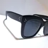 41444 Gafas de sol femeninas Goggle Wrap Protección UV UV Modelo Unisex Big Square Frame Mask Glass Calidad de vidrio Ven con Case8973571