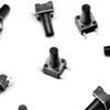 100 PCS 6*6*17.0~25.0 mm tact switch 4 pin Patch micro button switch Tactile Push Button Induction switch 6x6 series